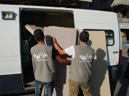 جمعية حنان للثقافة والتنمية المجتمعية تقدم مساعدات عاجلة أثناء الحرب على غزة عام 2014